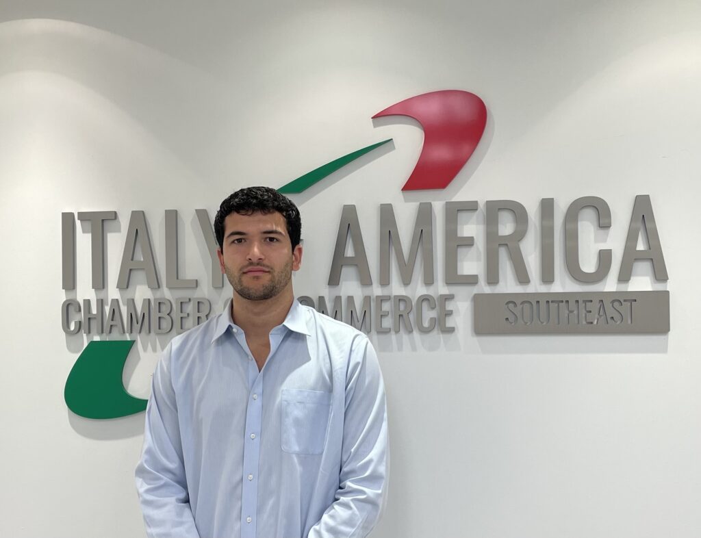 Vassil Kokali at the Italy-America Chamber of Commerce Southeast, Miami