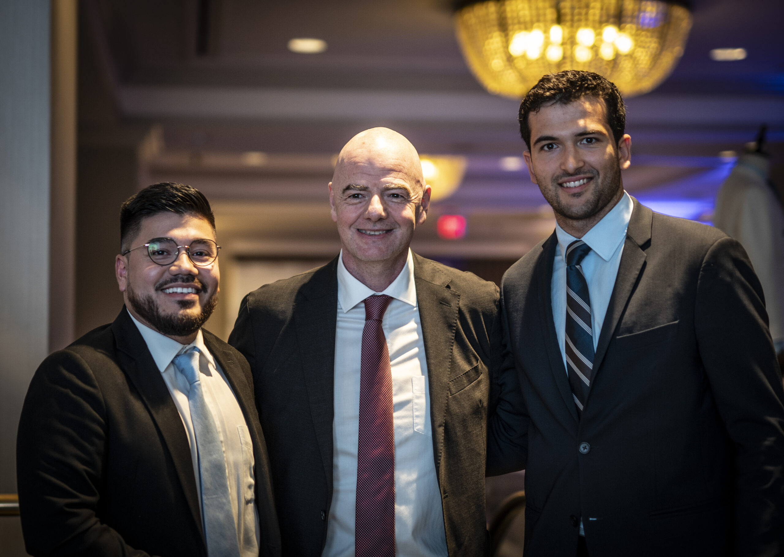Vassil Kokali at the Italian business community night, Miami